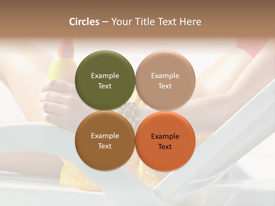 Accessory  Yellow PowerPoint Template