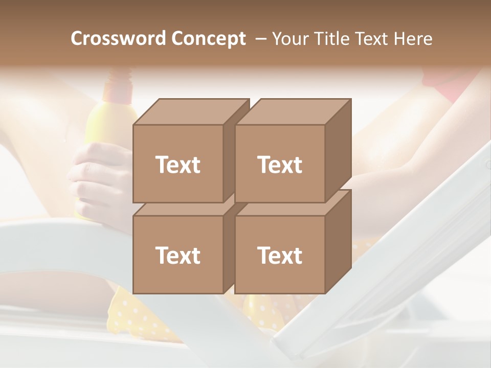 Accessory  Yellow PowerPoint Template