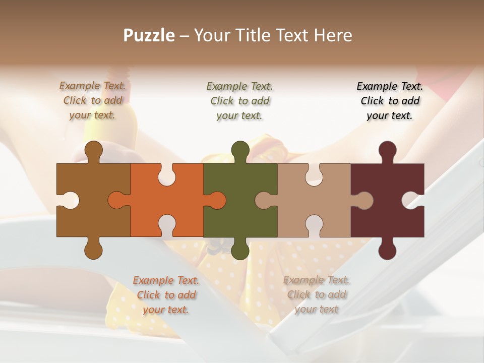 Accessory  Yellow PowerPoint Template