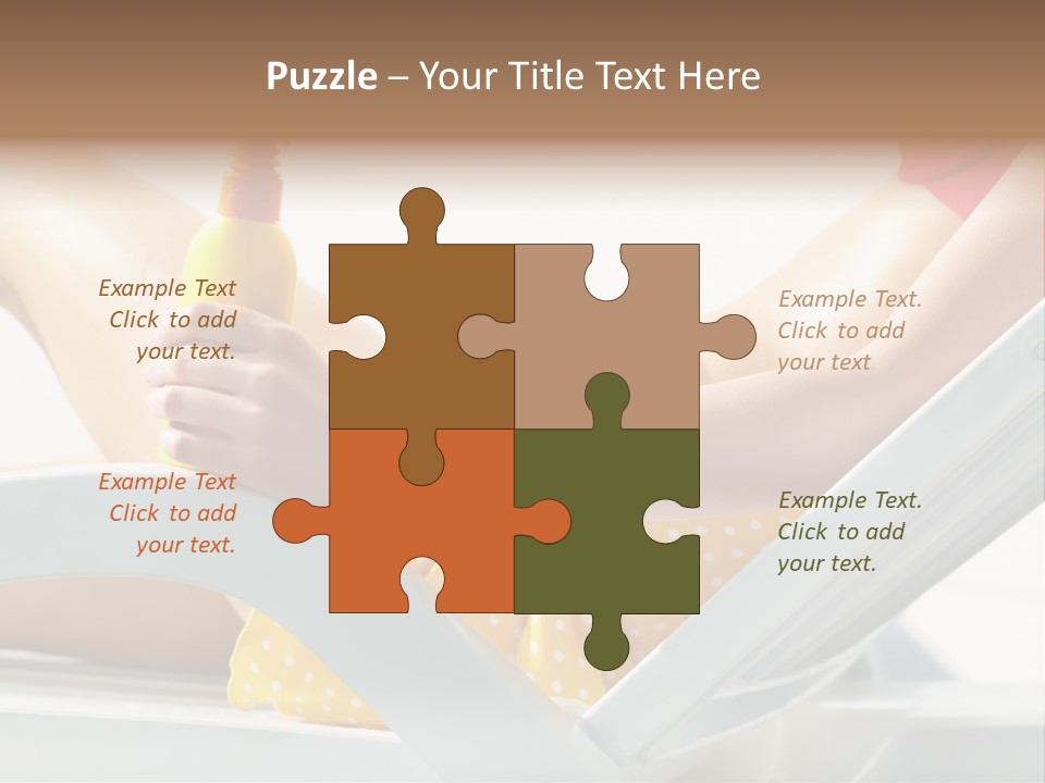 Accessory  Yellow PowerPoint Template