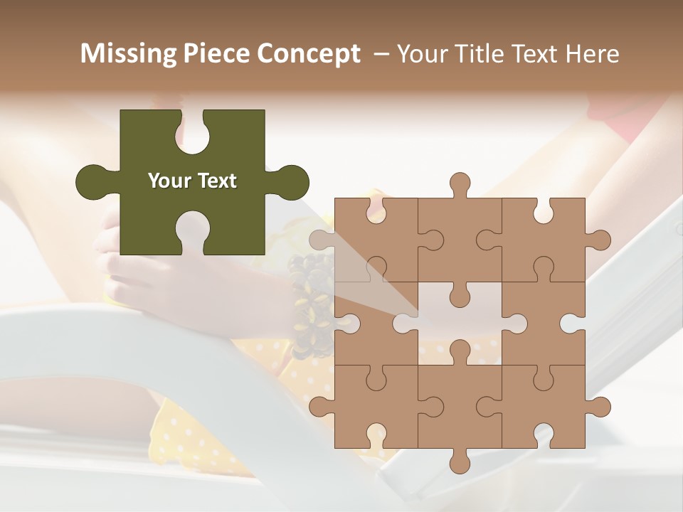 Accessory  Yellow PowerPoint Template