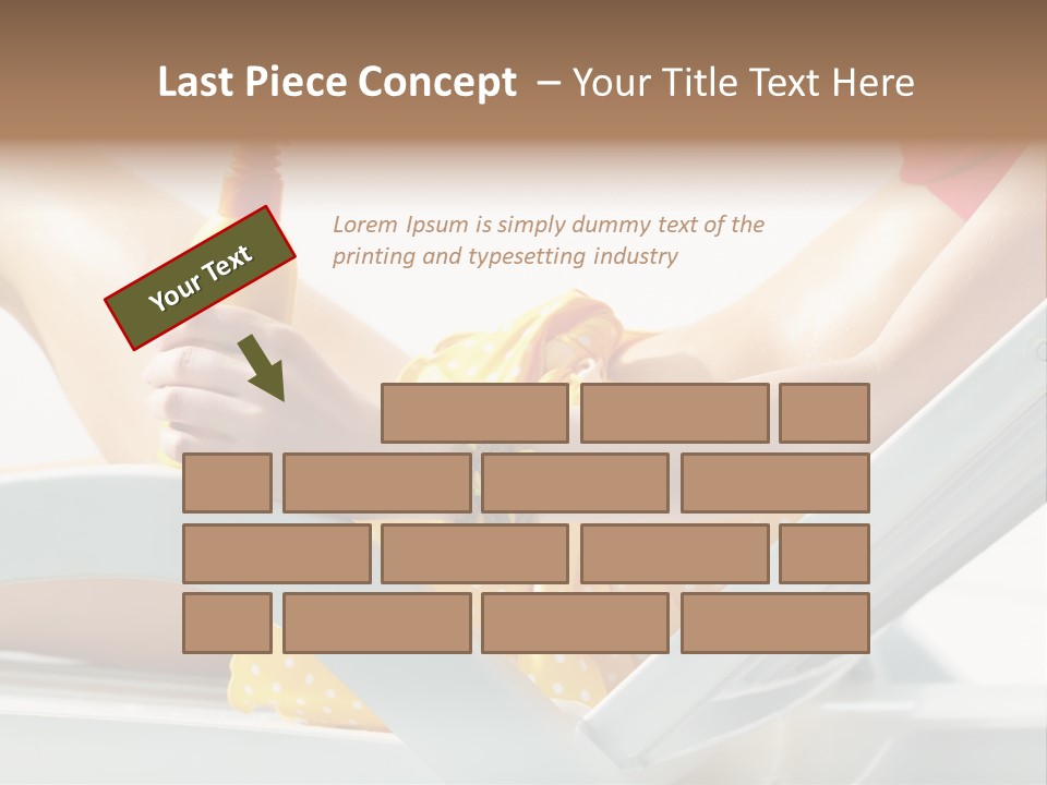 Accessory  Yellow PowerPoint Template