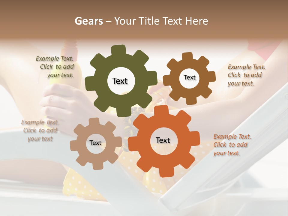 Accessory  Yellow PowerPoint Template