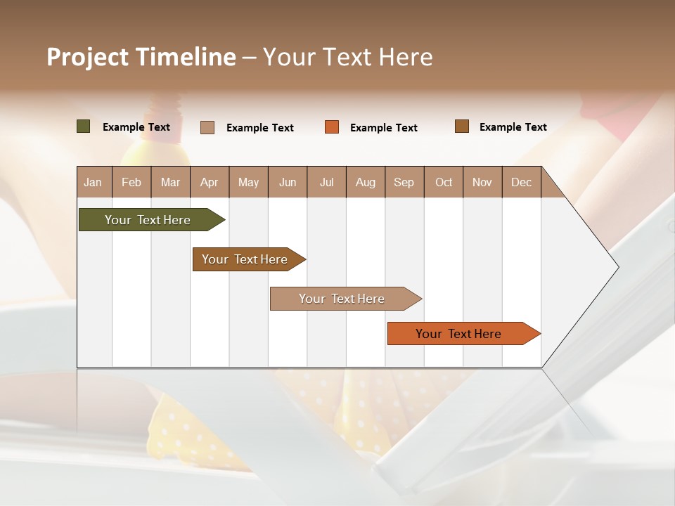 Accessory  Yellow PowerPoint Template