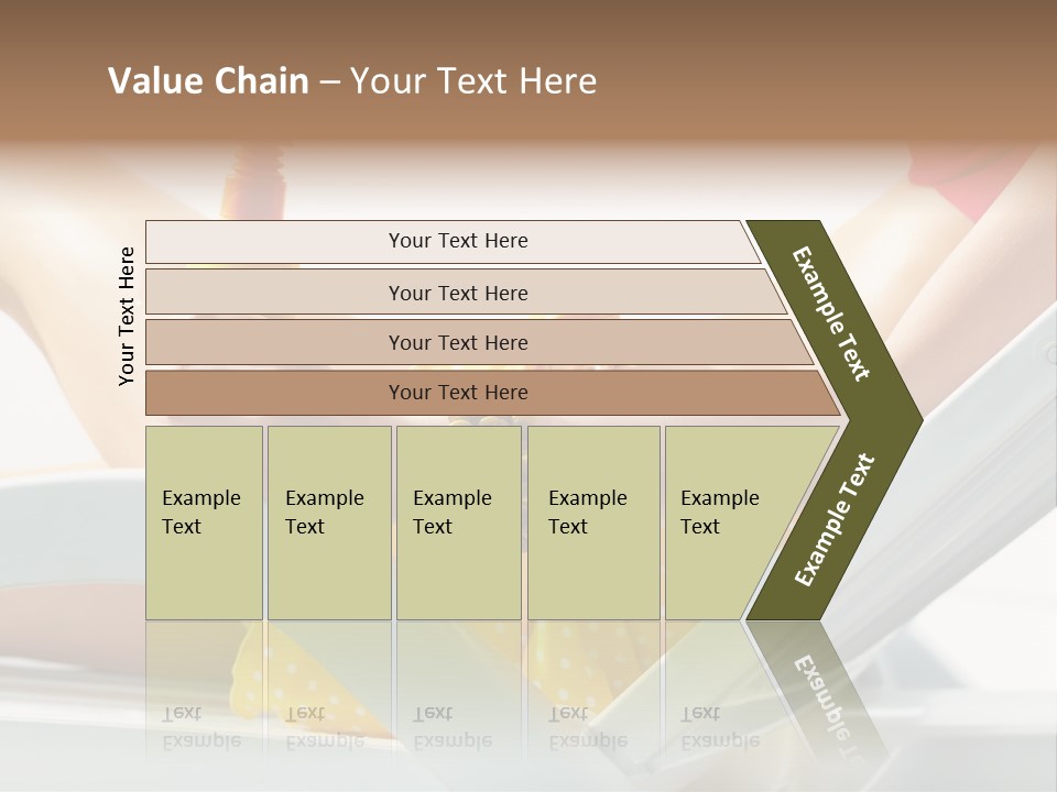 Accessory  Yellow PowerPoint Template