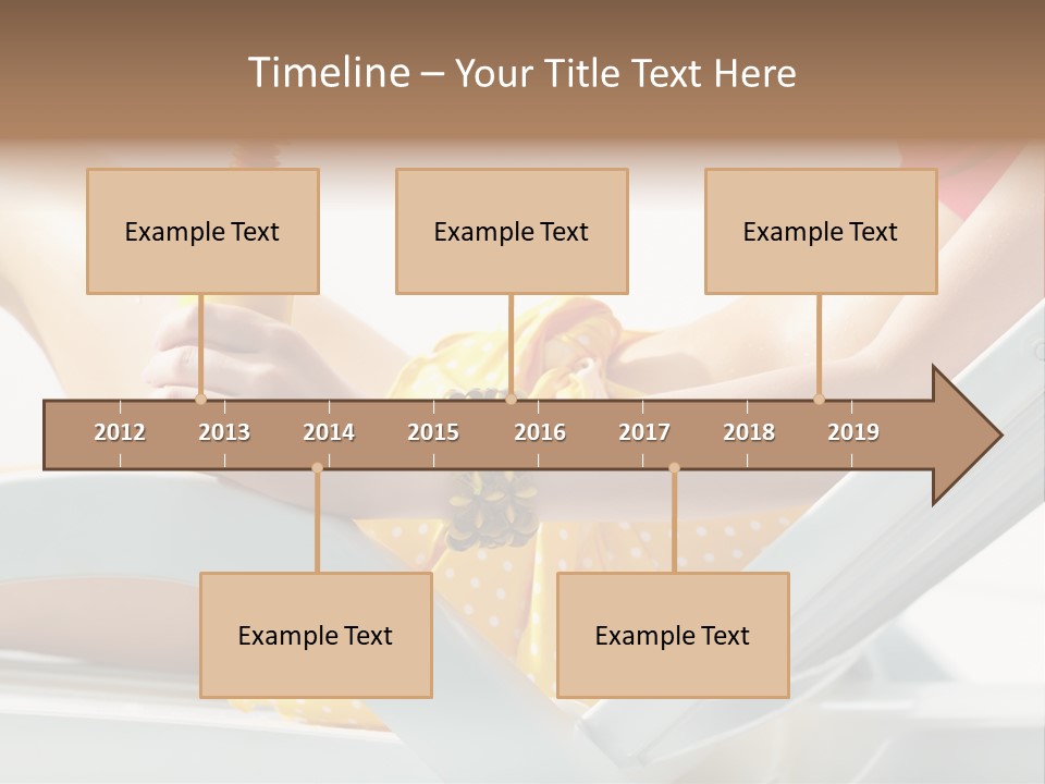 Accessory  Yellow PowerPoint Template