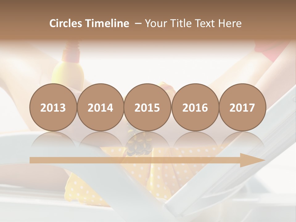 Accessory  Yellow PowerPoint Template