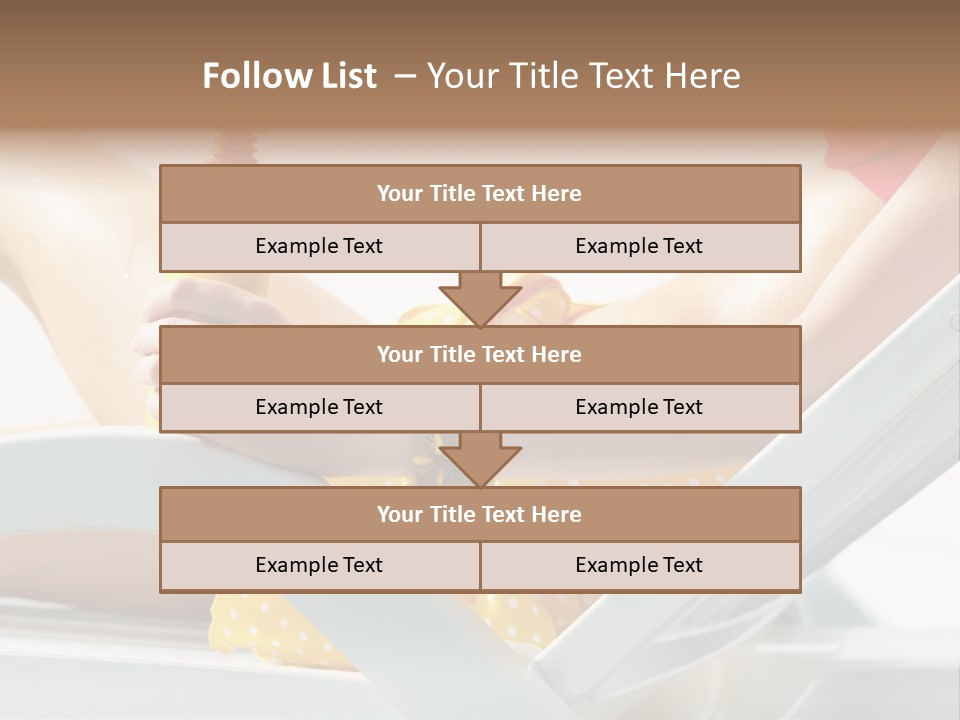 Accessory  Yellow PowerPoint Template