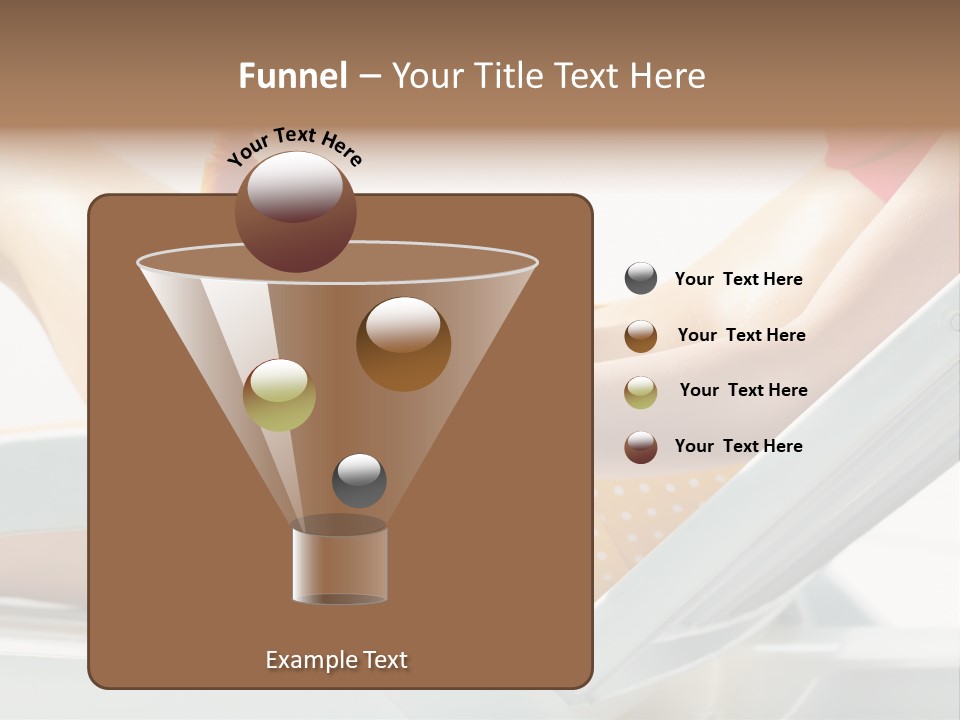 Accessory  Yellow PowerPoint Template
