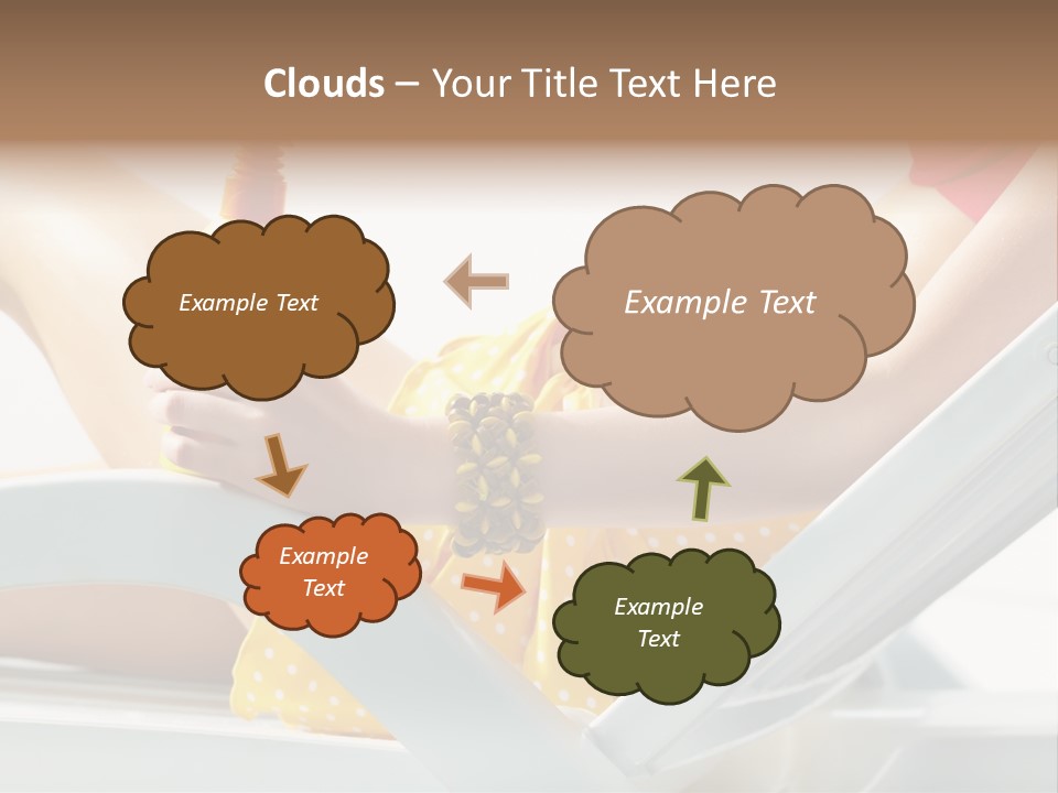 Accessory  Yellow PowerPoint Template