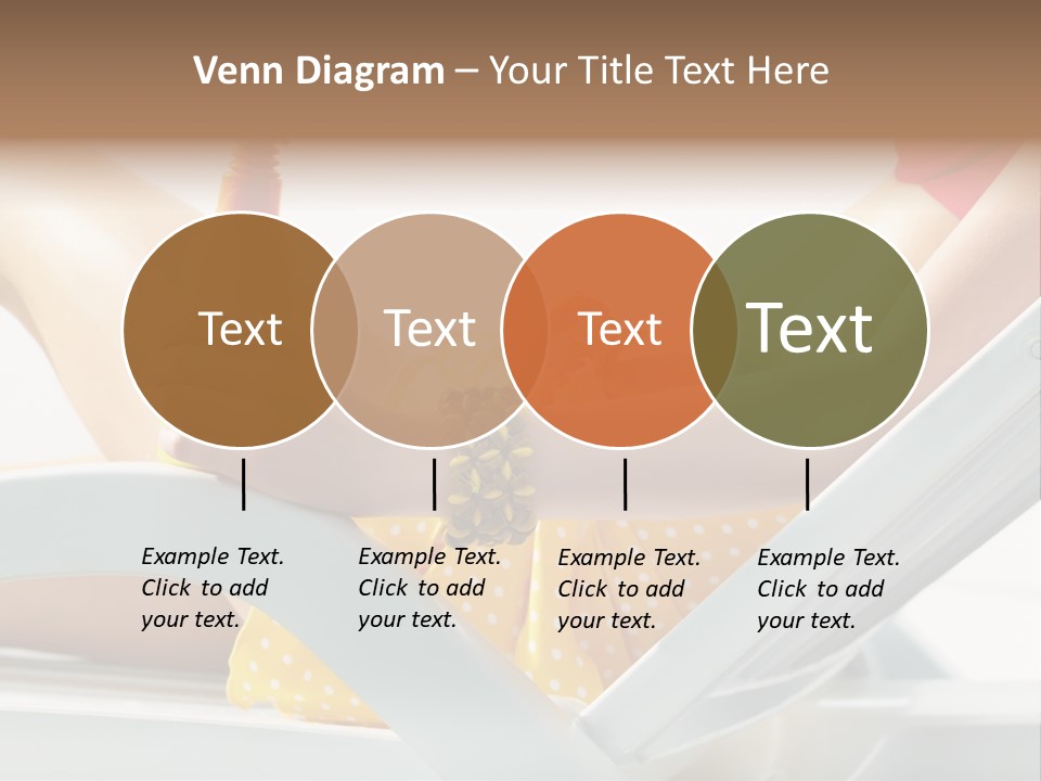 Accessory  Yellow PowerPoint Template