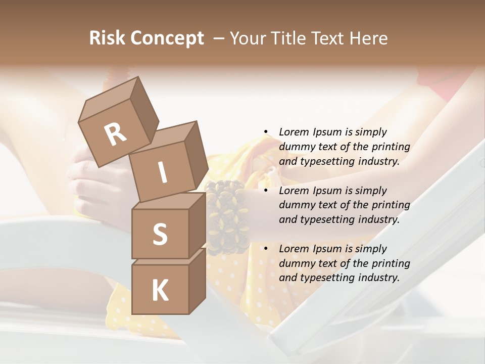 Accessory  Yellow PowerPoint Template