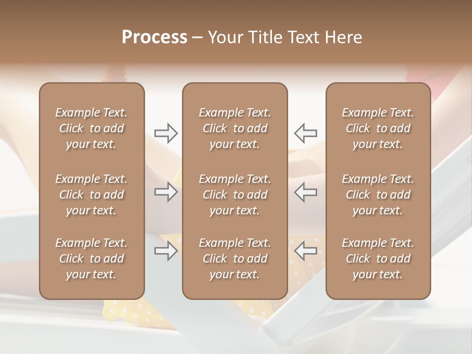 Accessory  Yellow PowerPoint Template