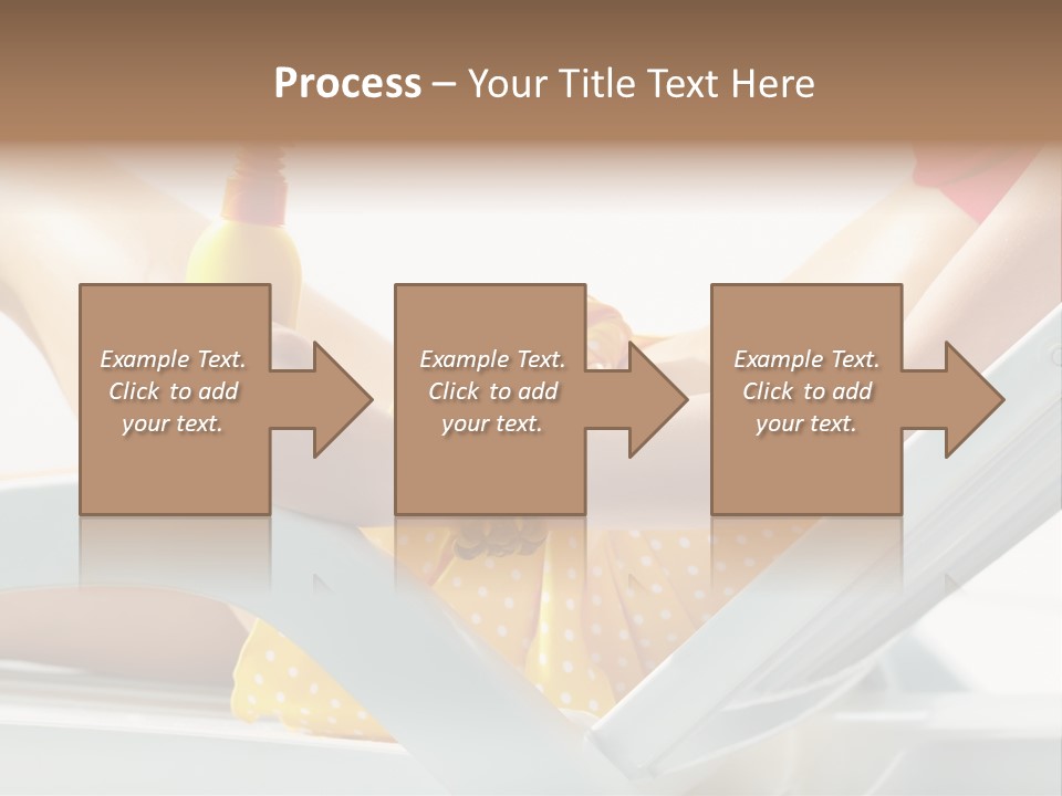 Accessory  Yellow PowerPoint Template