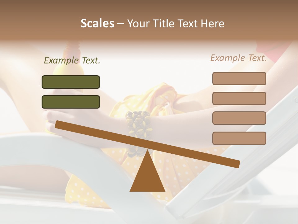 Accessory  Yellow PowerPoint Template
