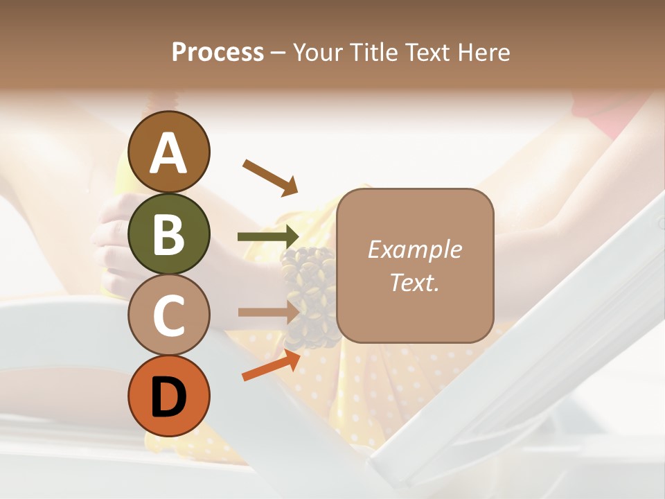 Accessory  Yellow PowerPoint Template