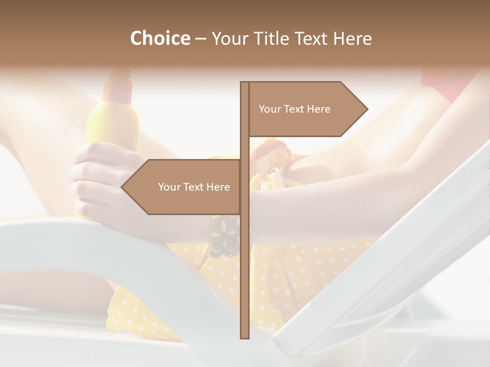 Accessory  Yellow PowerPoint Template