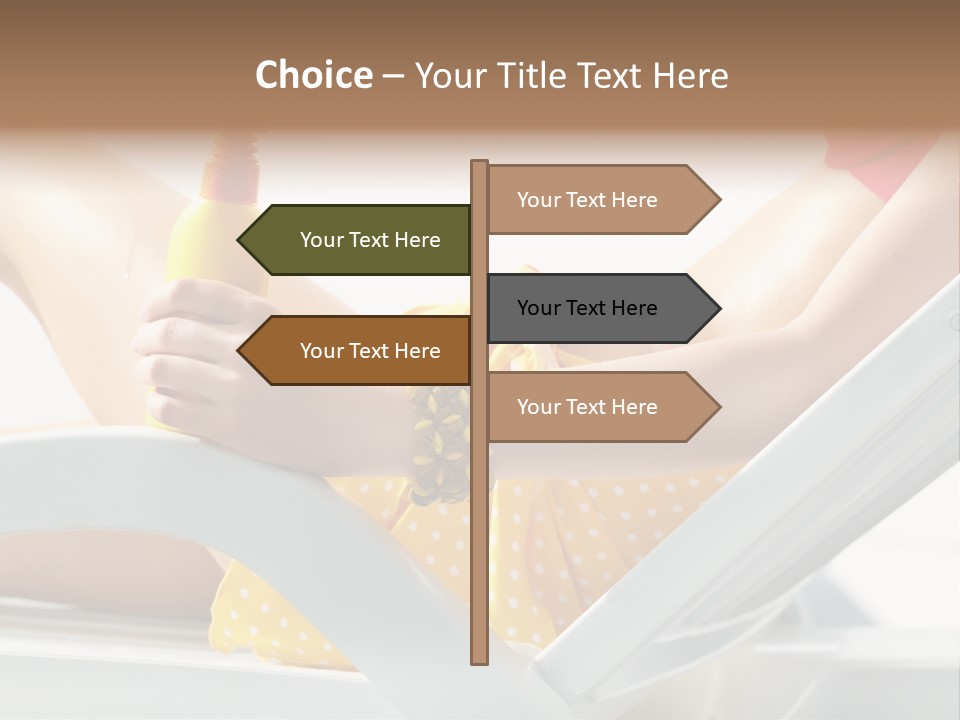 Accessory  Yellow PowerPoint Template