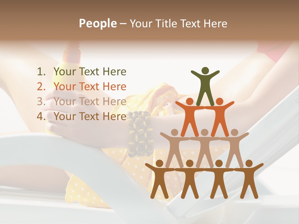 Accessory  Yellow PowerPoint Template