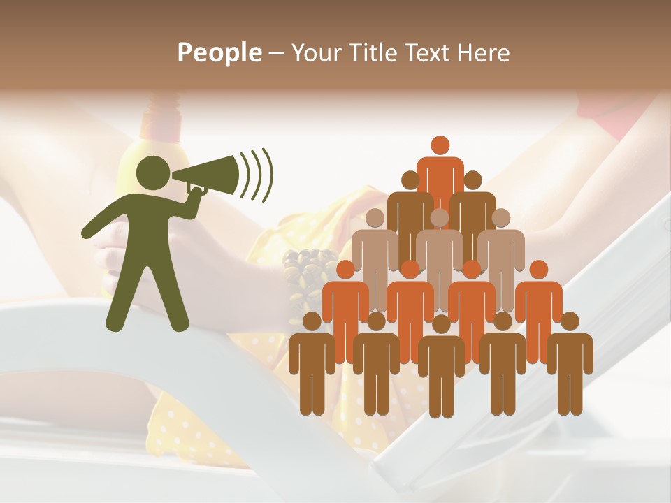 Accessory  Yellow PowerPoint Template