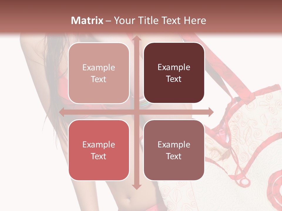 Girl Isolation Lifestyle PowerPoint Template