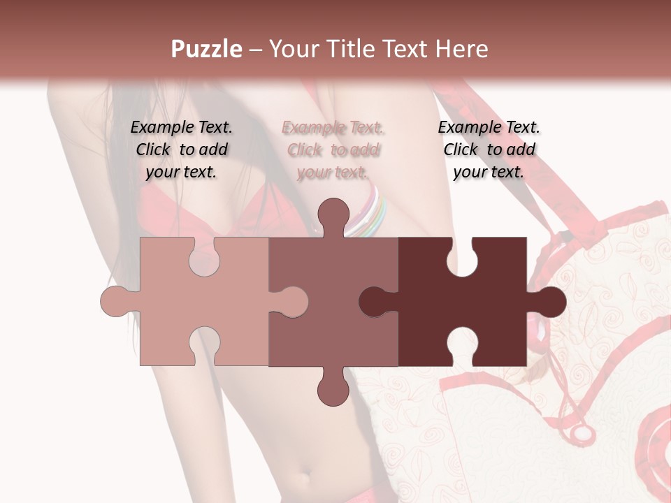 Girl Isolation Lifestyle PowerPoint Template