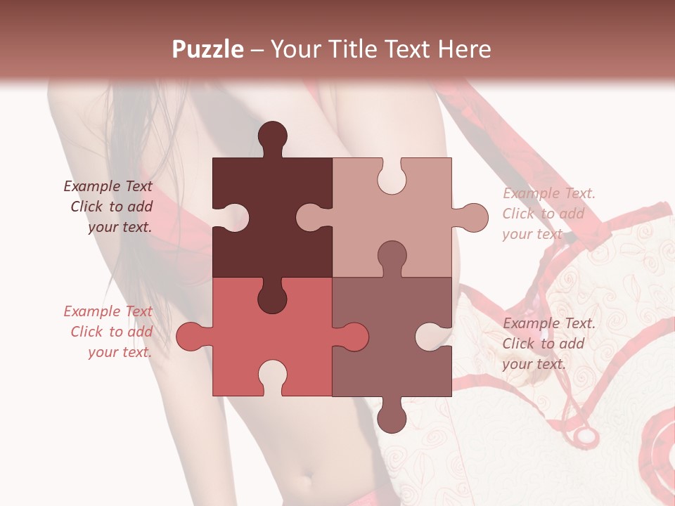 Girl Isolation Lifestyle PowerPoint Template