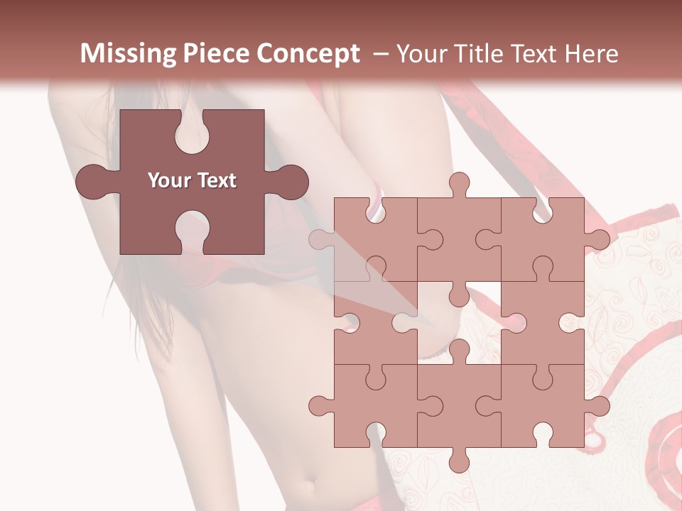 Girl Isolation Lifestyle PowerPoint Template