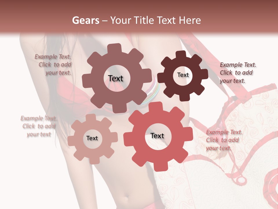 Girl Isolation Lifestyle PowerPoint Template