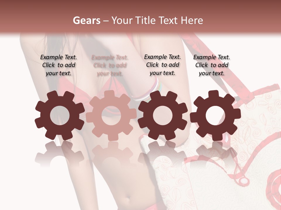 Girl Isolation Lifestyle PowerPoint Template