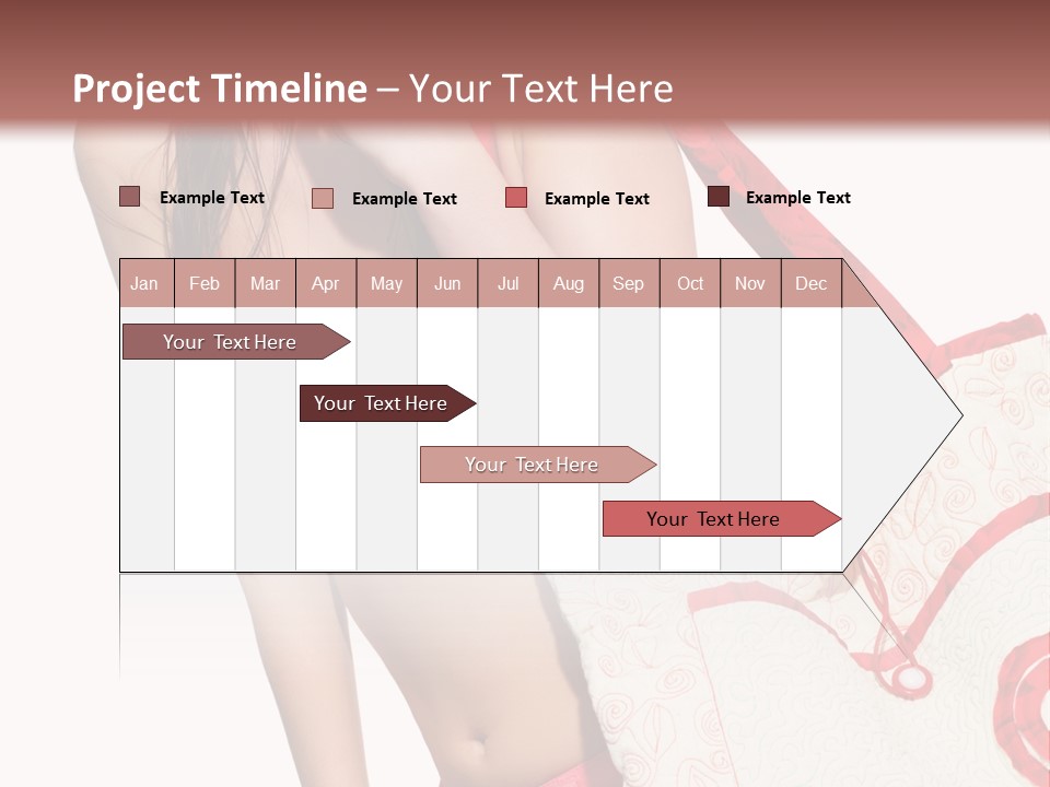 Girl Isolation Lifestyle PowerPoint Template