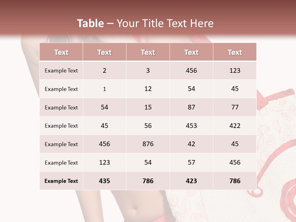 Girl Isolation Lifestyle PowerPoint Template