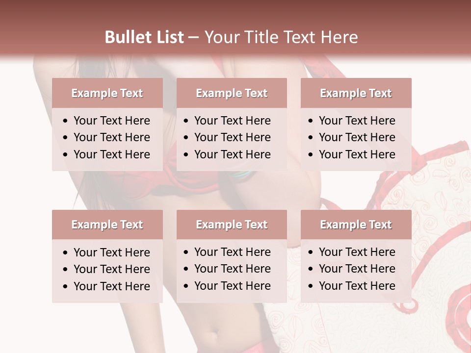 Girl Isolation Lifestyle PowerPoint Template