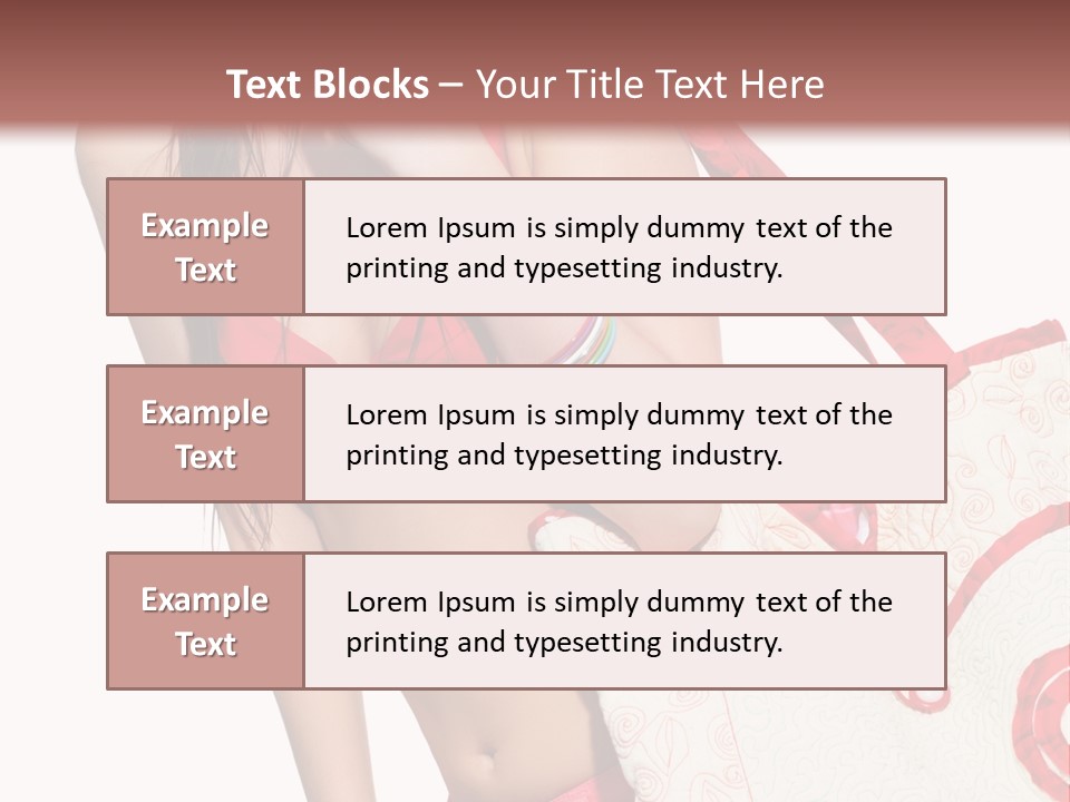 Girl Isolation Lifestyle PowerPoint Template