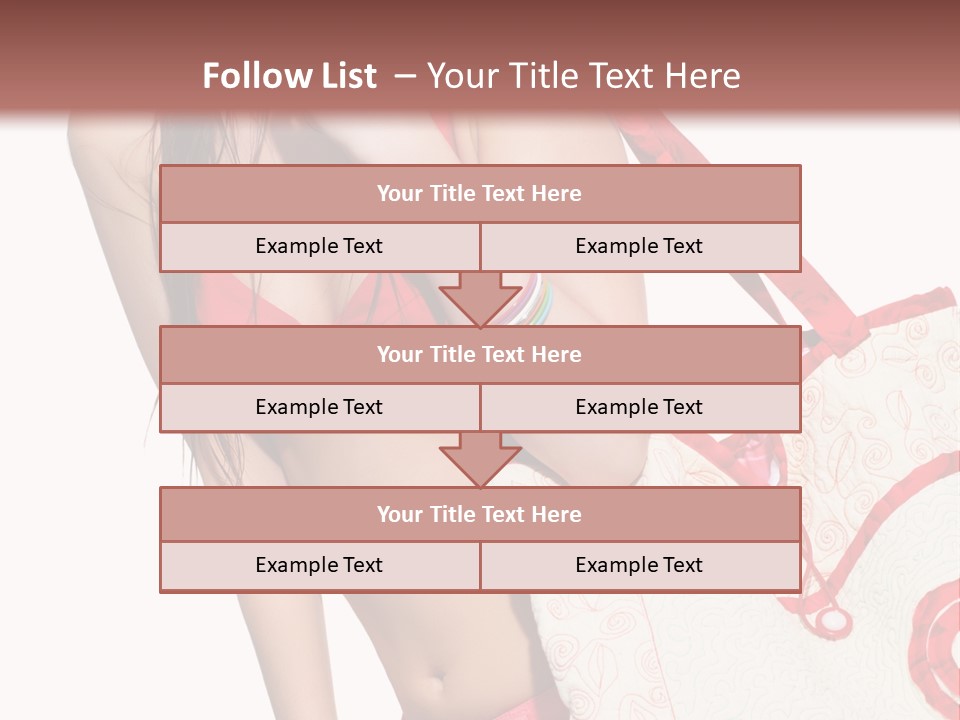 Girl Isolation Lifestyle PowerPoint Template