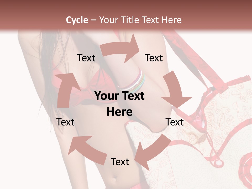 Girl Isolation Lifestyle PowerPoint Template