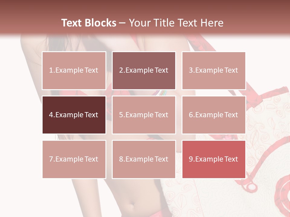 Girl Isolation Lifestyle PowerPoint Template