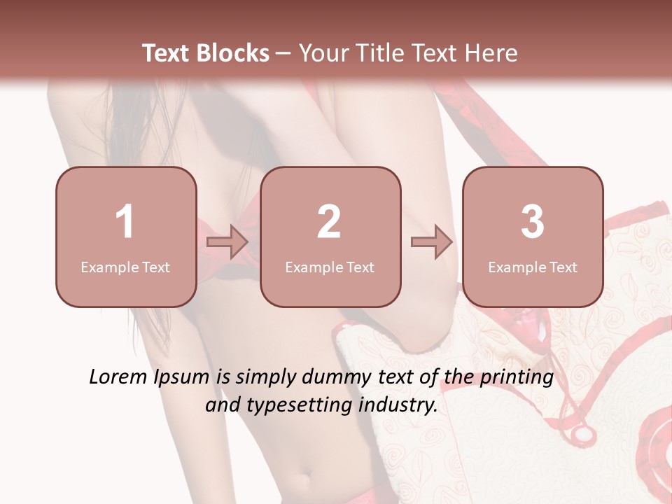 Girl Isolation Lifestyle PowerPoint Template