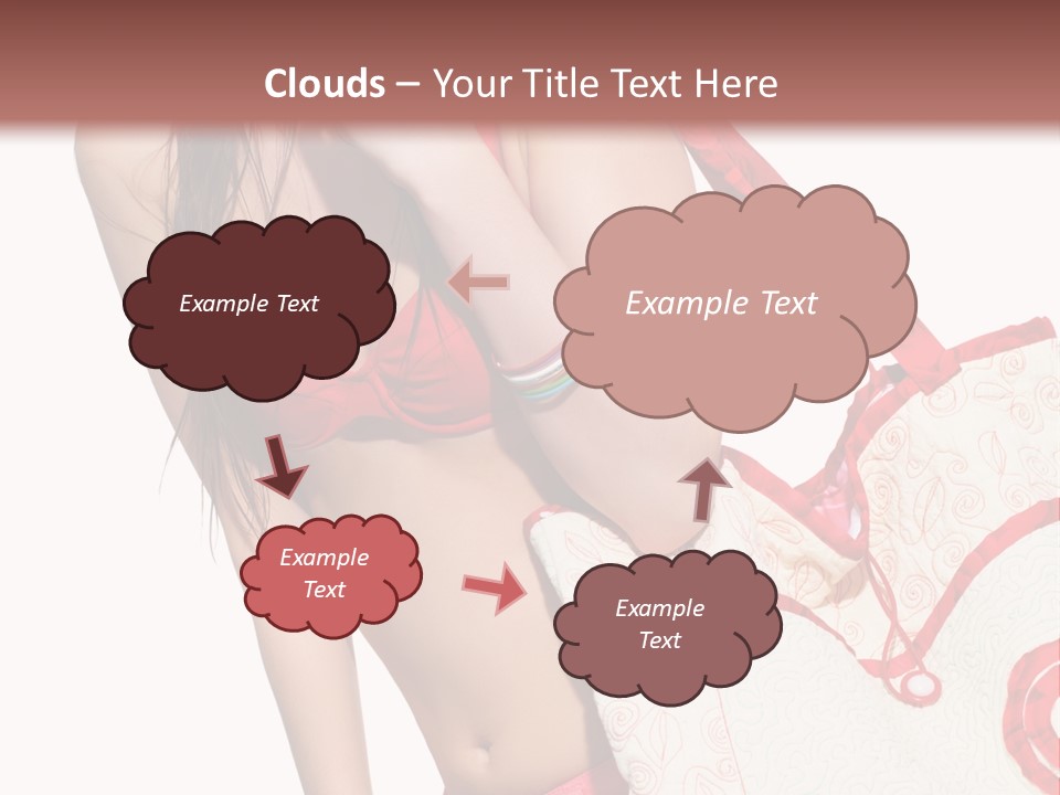 Girl Isolation Lifestyle PowerPoint Template