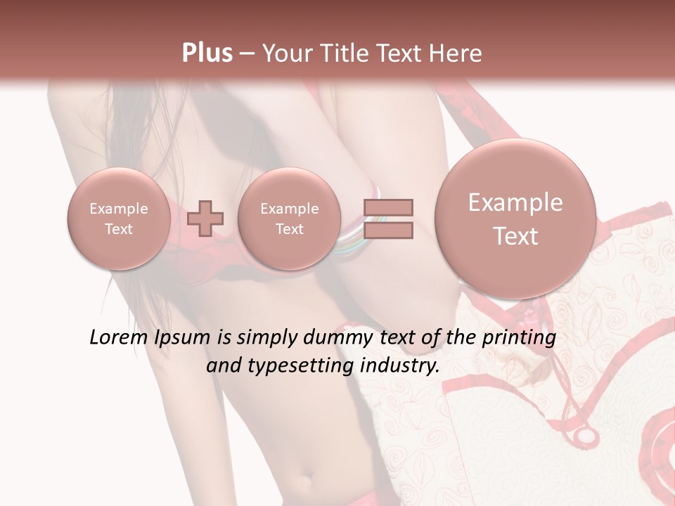 Girl Isolation Lifestyle PowerPoint Template