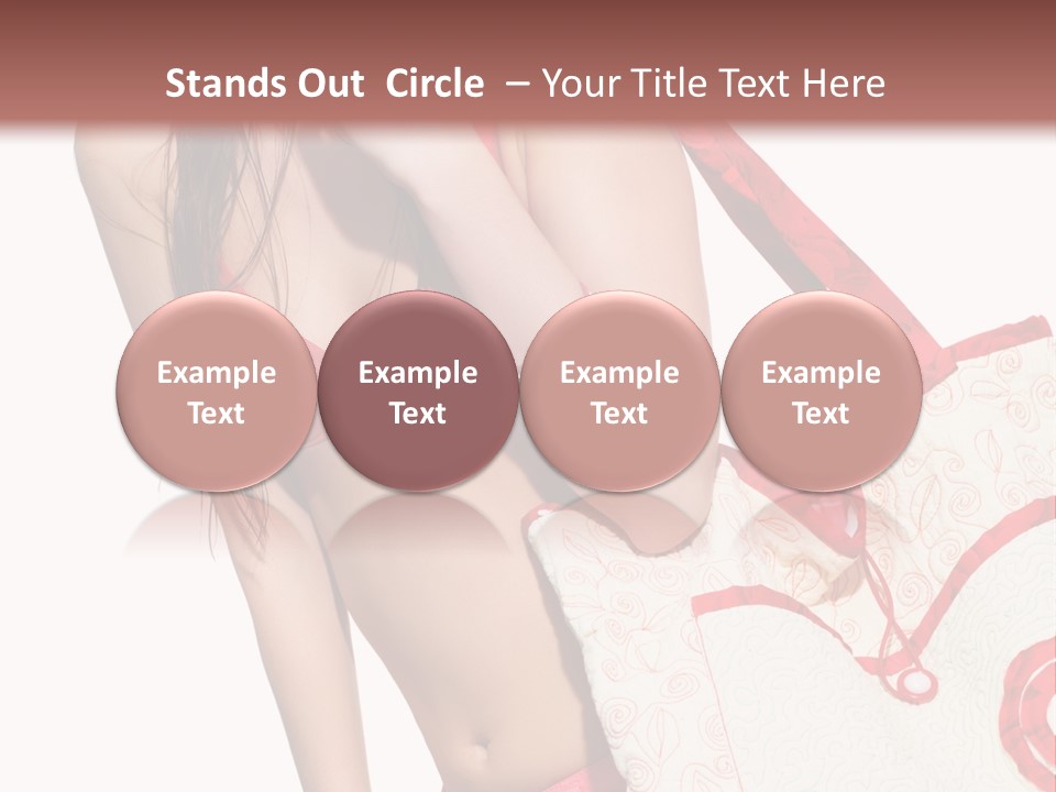 Girl Isolation Lifestyle PowerPoint Template