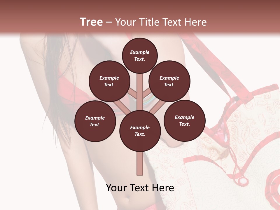 Girl Isolation Lifestyle PowerPoint Template