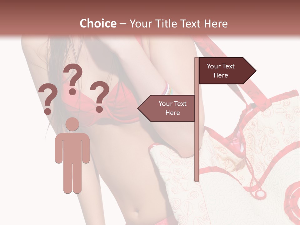 Girl Isolation Lifestyle PowerPoint Template