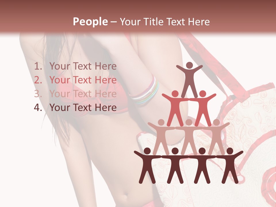 Girl Isolation Lifestyle PowerPoint Template