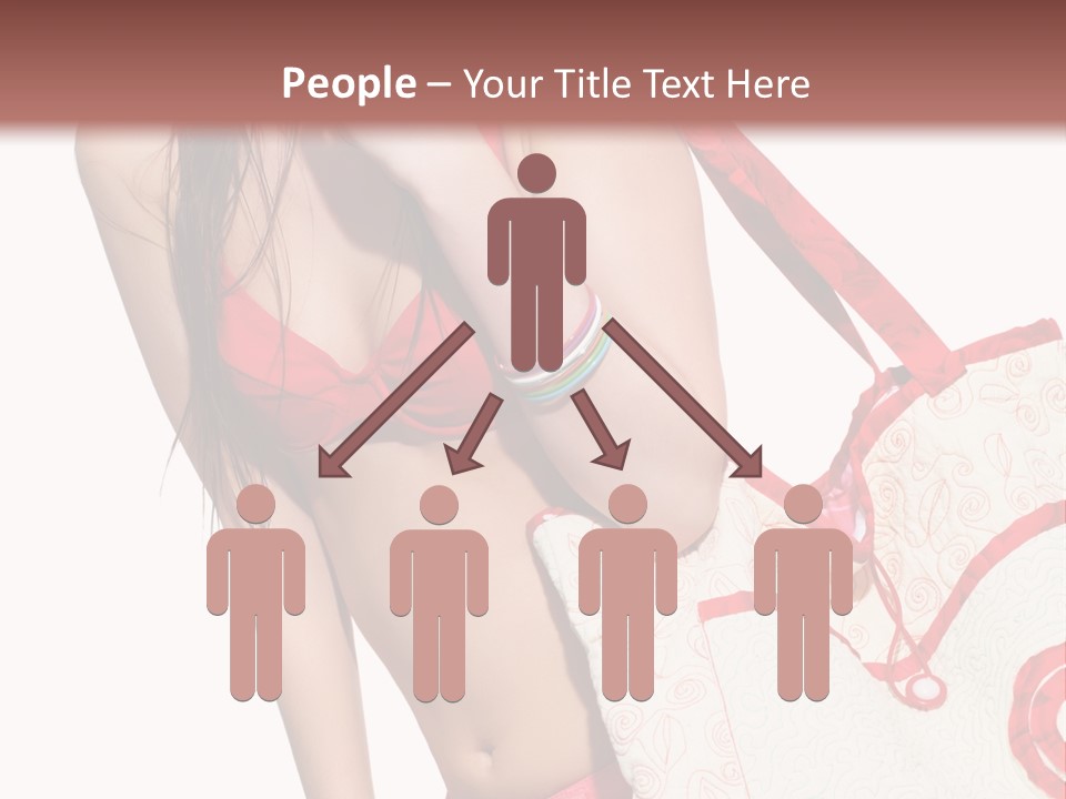 Girl Isolation Lifestyle PowerPoint Template