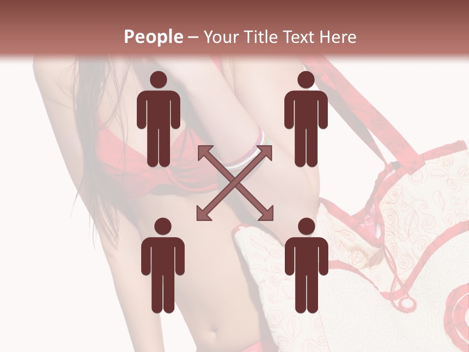 Girl Isolation Lifestyle PowerPoint Template