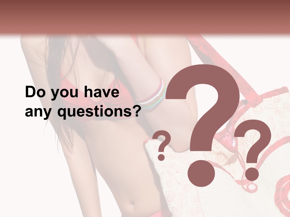 Girl Isolation Lifestyle PowerPoint Template