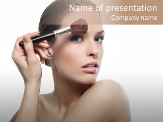 Cosmetic Care Studio PowerPoint Template