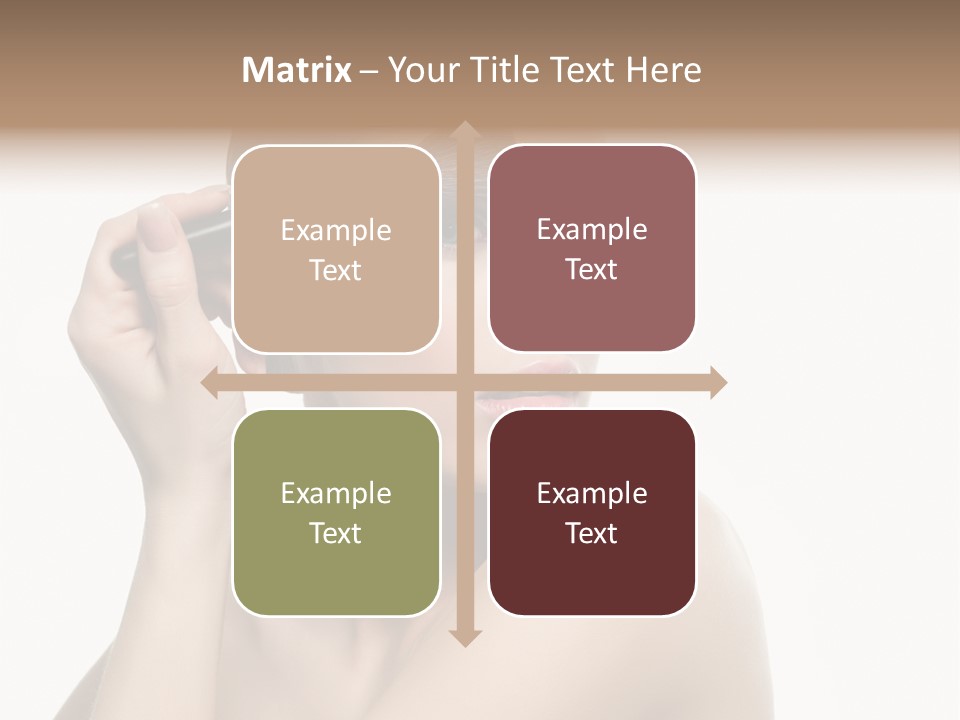 Cosmetic Care Studio PowerPoint Template