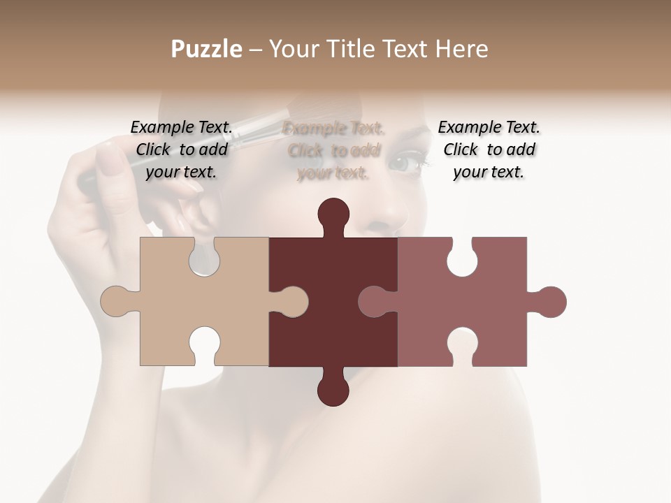 Cosmetic Care Studio PowerPoint Template